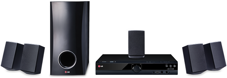 Lg Home Cinema Systems Dh3130s Thumbnail 2 - 5.1 Lg Home Theatre (750x480), Png Download