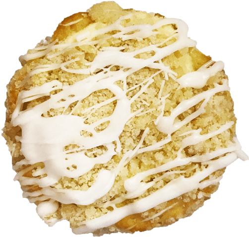 Cream Cheese Crumb Cake - Pan Dulce (600x600), Png Download