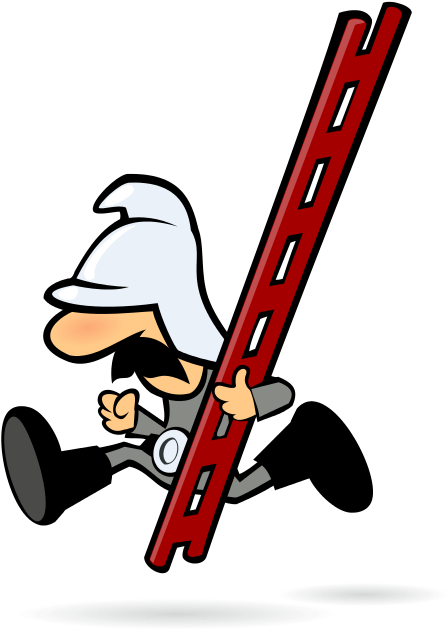 This Image Rendered As Png In Other Widths - Firefighter (500x701), Png Download