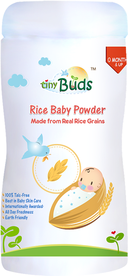 Rice Baby Powder - Tiny Buds (600x600), Png Download