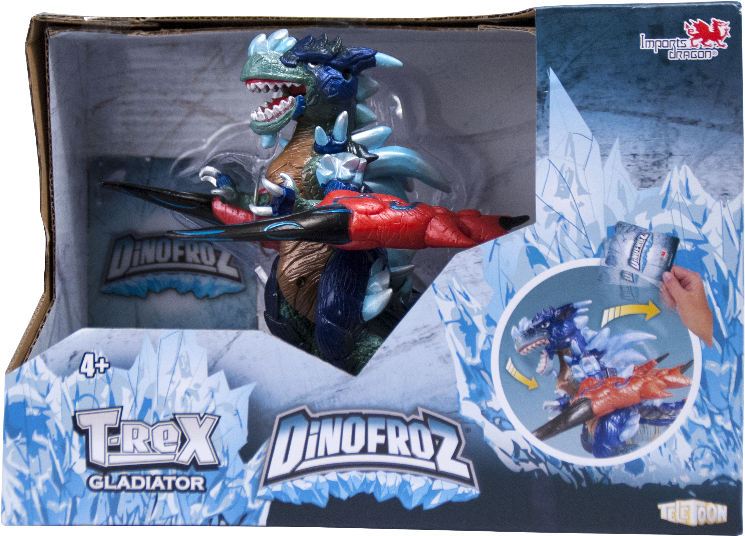 15 Cm - Gladiator T Rex (3090x2375), Png Download