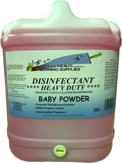 Disinfectant Heavy Duty Baby Powder 20l - Babyshop Stores (480x640), Png Download