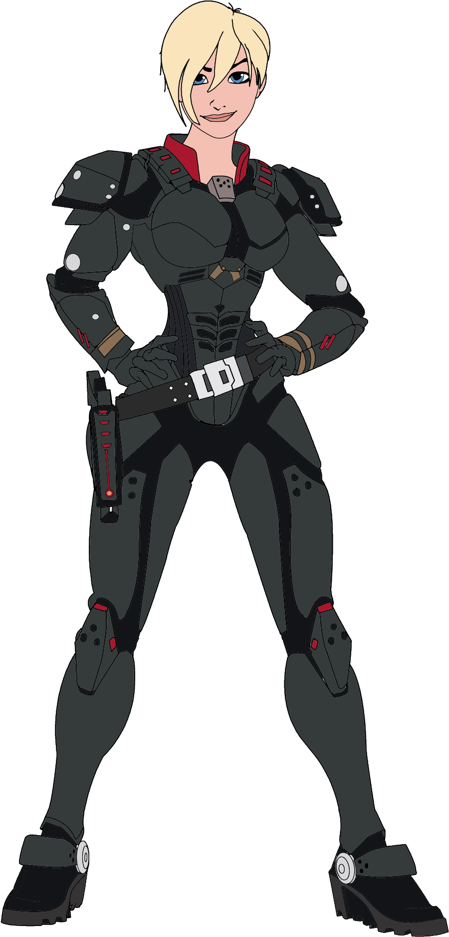 Sergeant Calhoun - Sergeant Calhoun Clipart (933x1893), Png Download