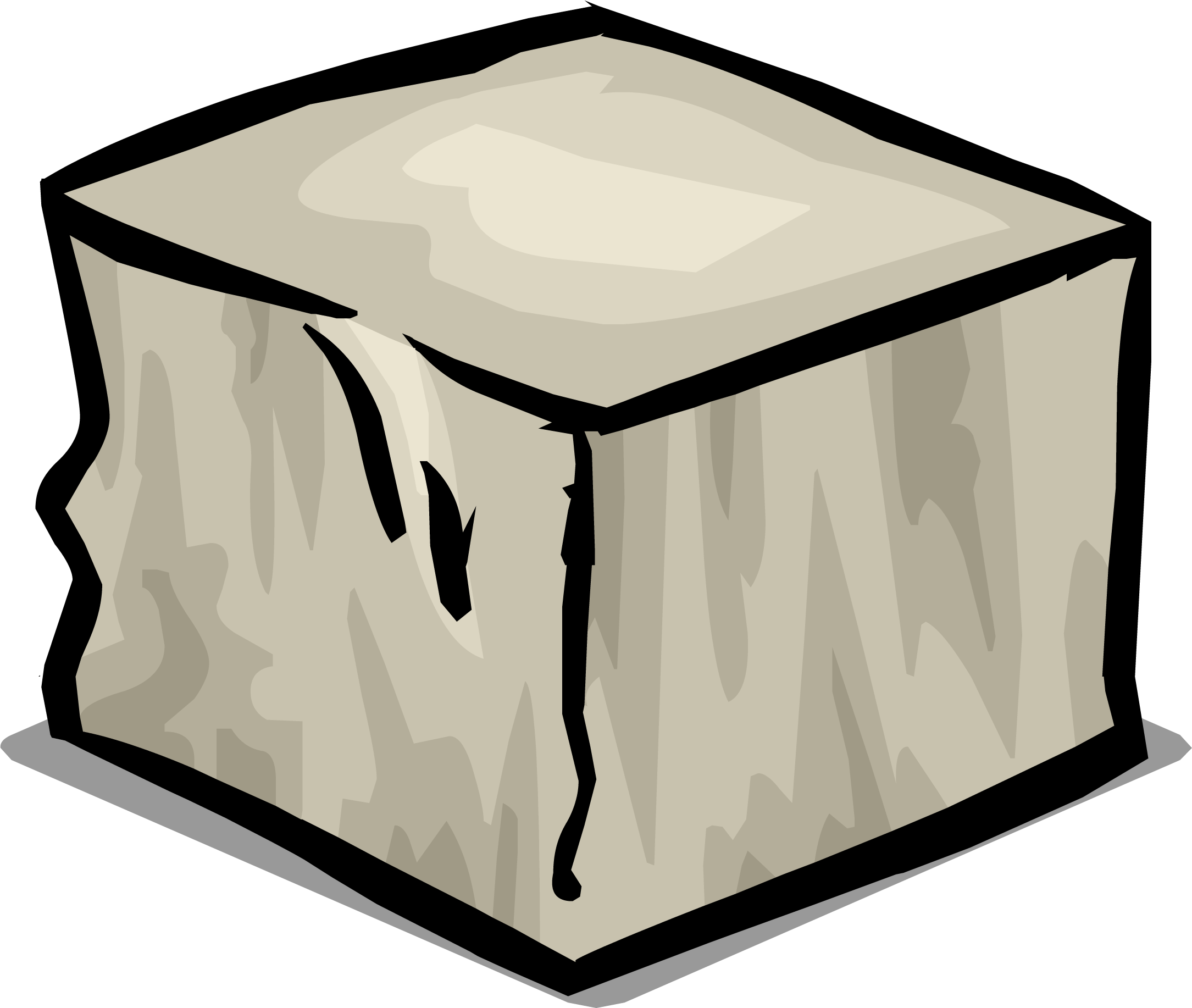 Stone Table Sprite 007 - Portable Network Graphics (2169x1834), Png Download