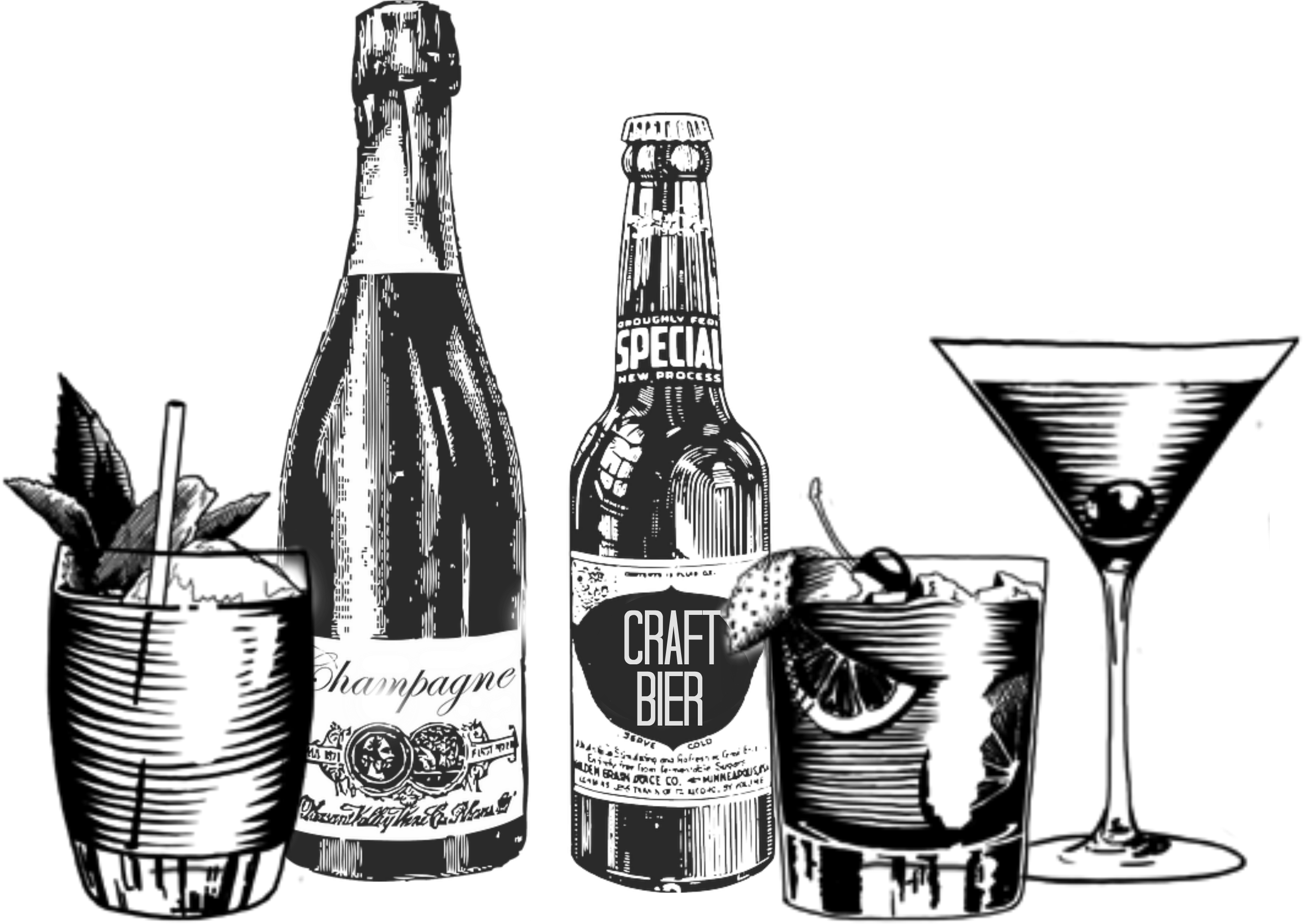 Beer Bottle Clip Art (3000x2000), Png Download