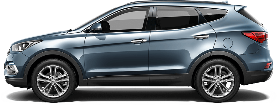 Side View Of The Car - Hd Car Side Png (928x351), Png Download