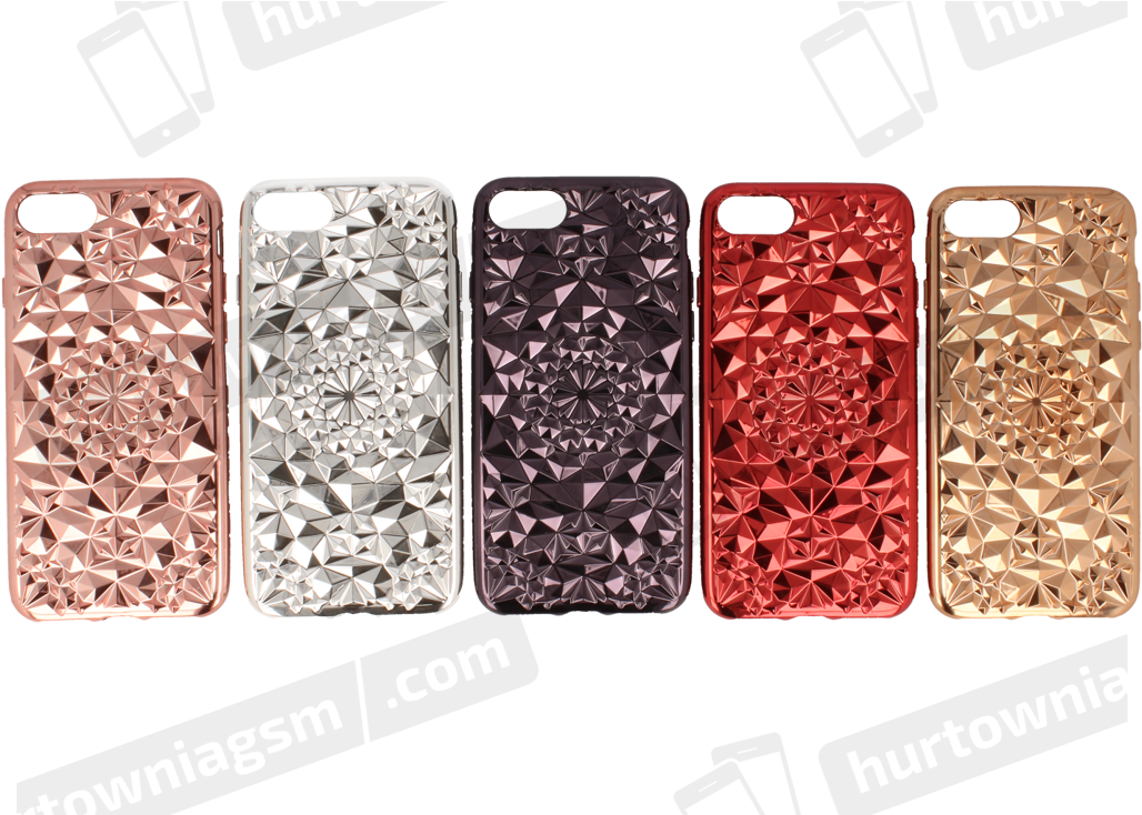 Electro Plate Iphone 7 Plus Red - Mobile Phone (1100x733), Png Download