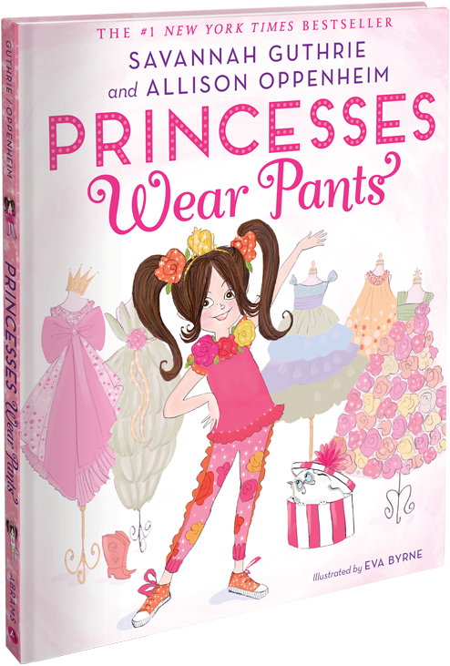 A Princess Than Wearing A Beautiful Dress - Princesses Wear Pants Book (600x747), Png Download
