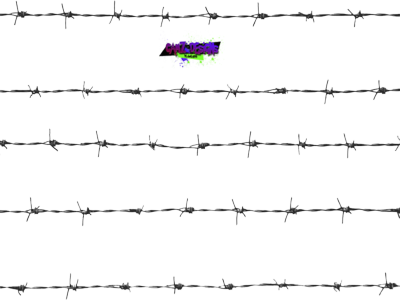 Barbed Wire Fence Png - National Security Implications Of Immigration Law (400x300), Png Download
