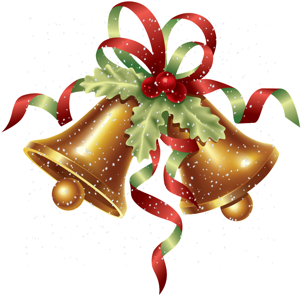 Golden Bell Christmas Png - Christmas Day (1024x1024), Png Download