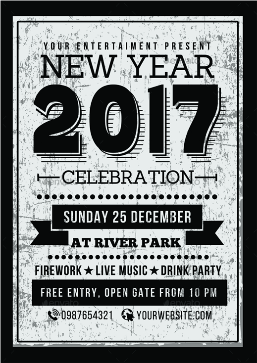 New Year 2017 Party Celebration - Party (736x736), Png Download