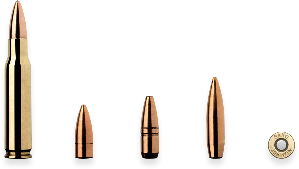 Sniper Bullet Png Download - Assault Rifle Bullets Png (1005x482), Png Download