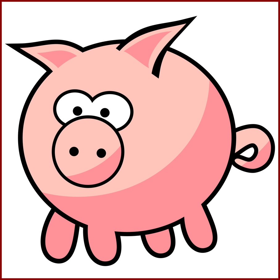 Unbelievable Pig Transparent Clipartxtras Pict For - Cute Cartoon Pig Png (908x908), Png Download