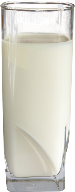 Milk Glass Png Image - Glass Of Milk Png (500x833), Png Download