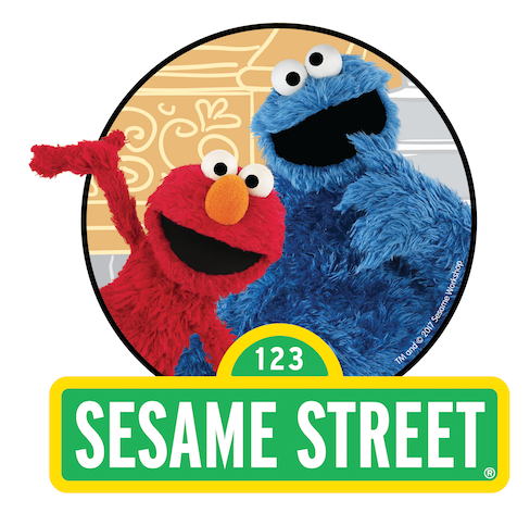 Elmo & Cookie Monster Live At Westfield West Lakes - 123 Sesame Street Logo (630x630), Png Download
