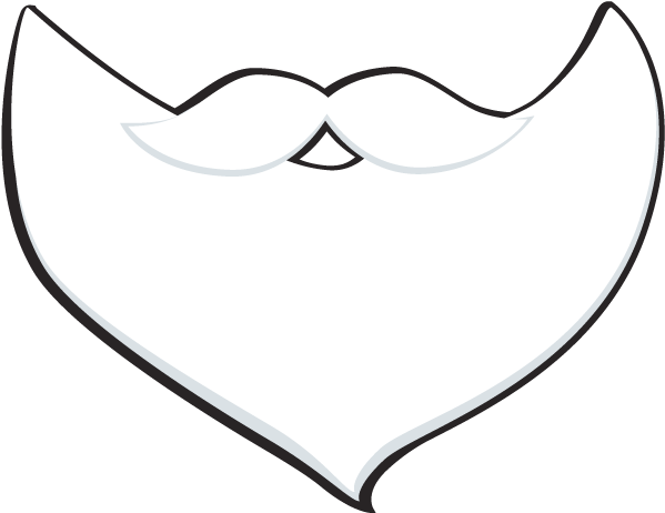 Free Icons Png - Santa Beard Clipart Png (600x600), Png Download