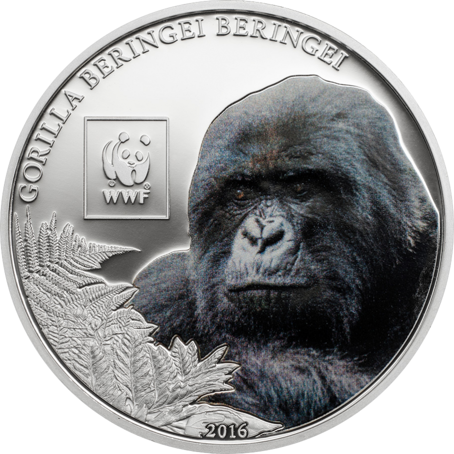 Mountain Gorilla (910x910), Png Download