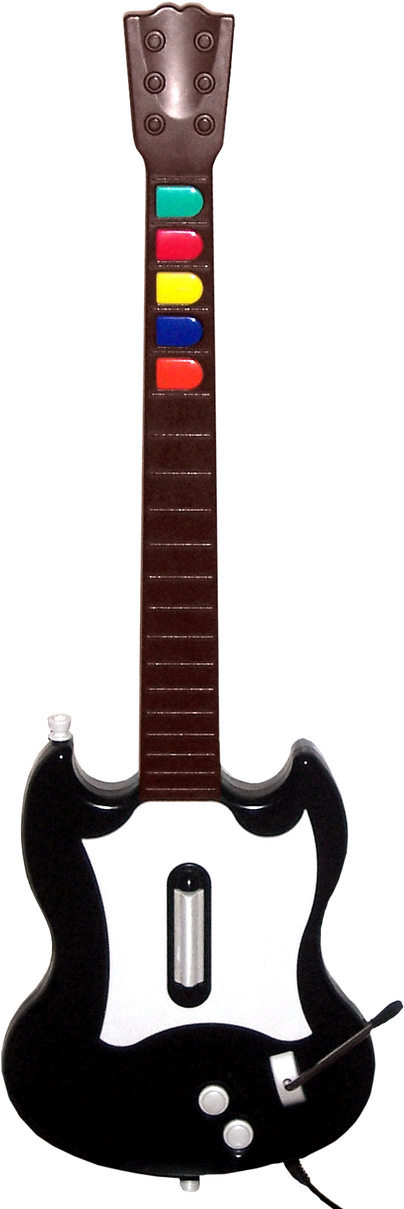 Guitar Hero Controller - Guitar Hero Guitar (631x1754), Png Download