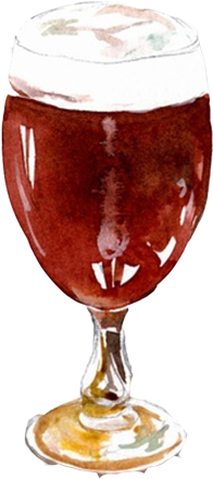 Red Wine Glass Watercolor Painting - Watercolor Wine Glass (500x500), Png Download