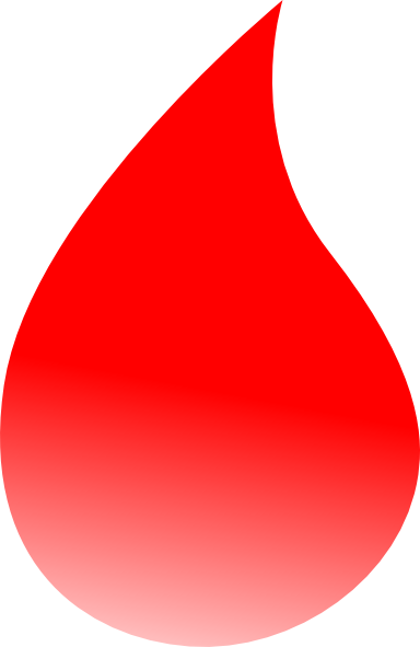 Blood Drop Clipart Png (384x591), Png Download