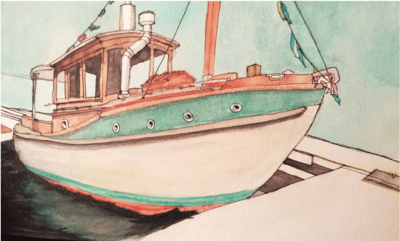 Assets Hero Img - Fishing Trawler (1160x700), Png Download