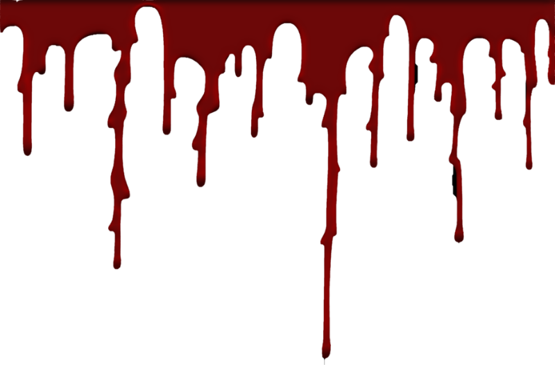 Bloody Png Dripping (800x527), Png Download