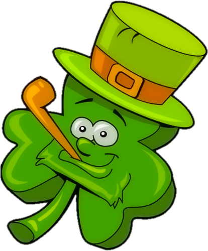 Share This Image - St. Patrick's Day Rectangle Magnet (414x500), Png Download