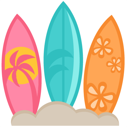 Freeuse Download Surfboards Svg Scrapbook Cut File - Surfboard Clipart (432x432), Png Download