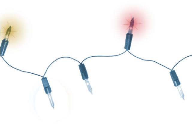 Christmas Lights Png Transparent Images - Christmas Day (640x480), Png Download