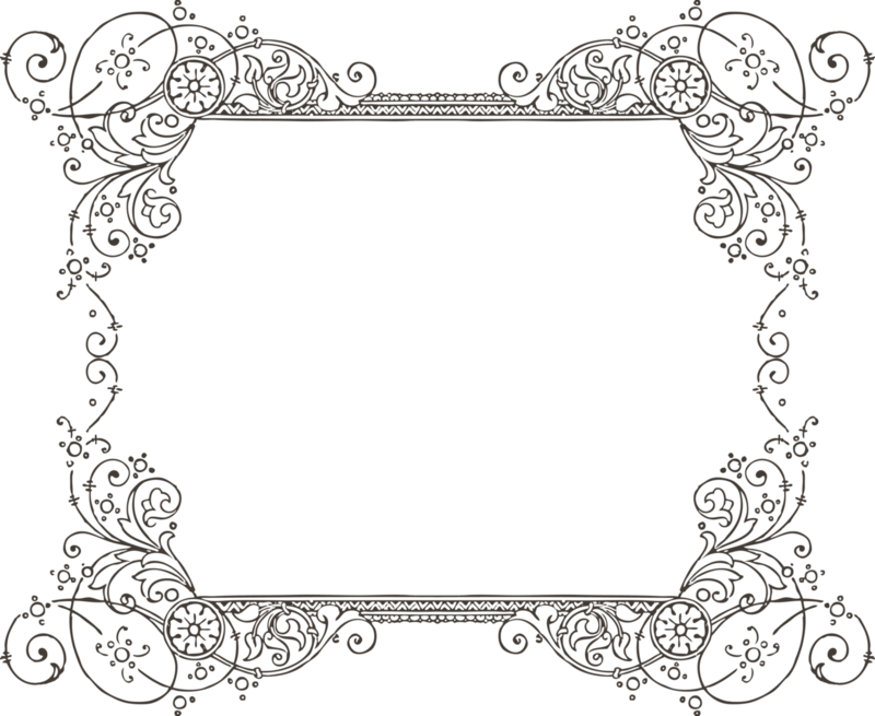 Svg Border Victorian - Life Of God In The Soul (800x655), Png Download