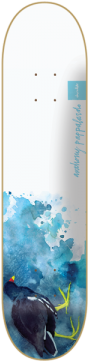 Chocolate Skateboards Pappalardo Bird Watercolor Skateboard - Chocolate Skateboard Decks (360x360), Png Download