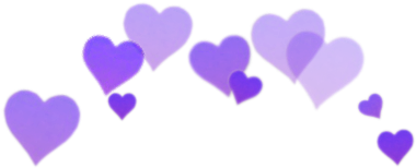 Overlay, Png, And Hearts Image - Heart On Head Png (500x317), Png Download