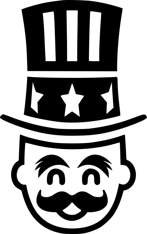 Uncle Sam - - Crest (614x980), Png Download