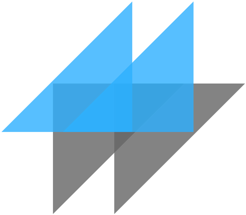 Triangles Logo Element Png - Logo (500x500), Png Download