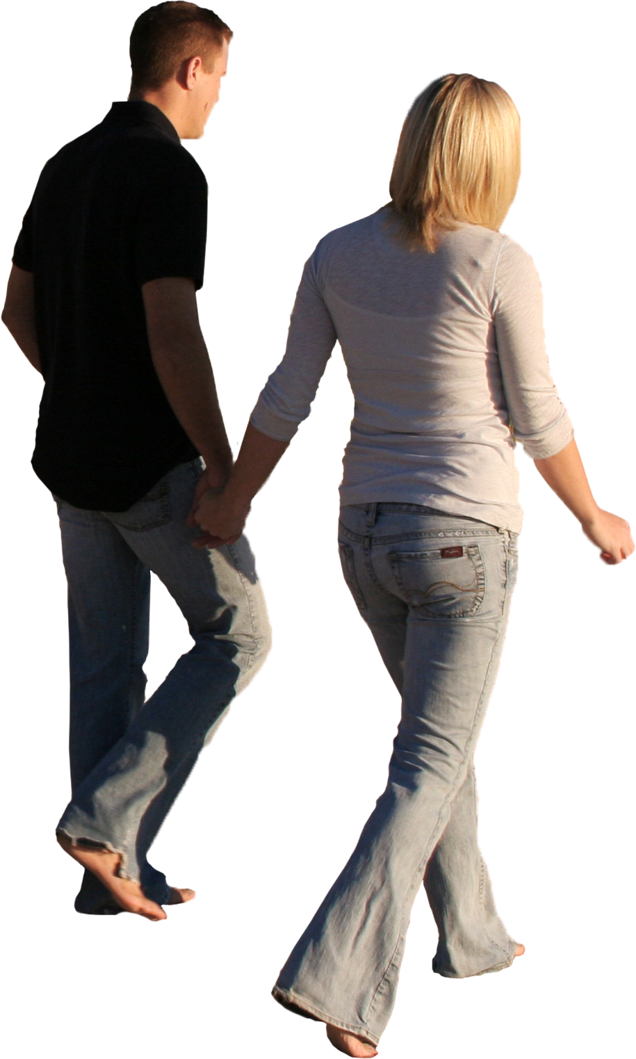 Download Couple People Cutouts - People Walking Png Transparent