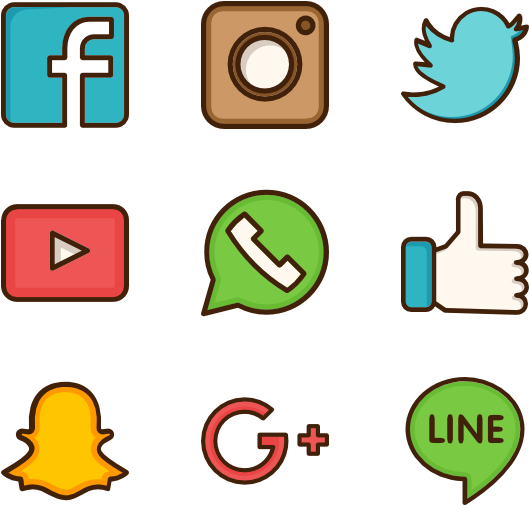 Hq Social Media Png Transparent Social Media - Social Media Png (600x564), Png Download
