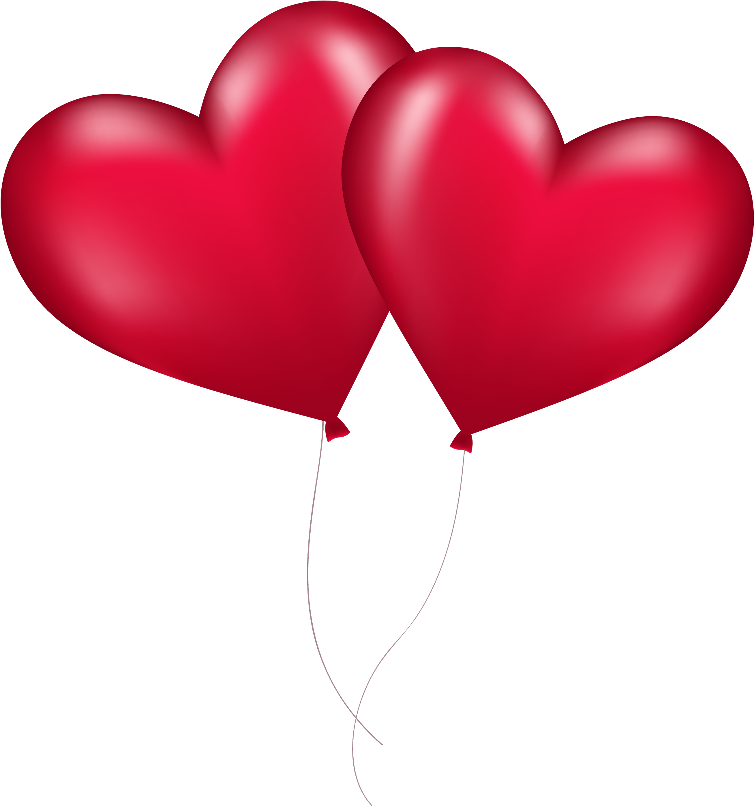 Heart Balloons Png Image - Heart Balloons Png (3000x3000), Png Download