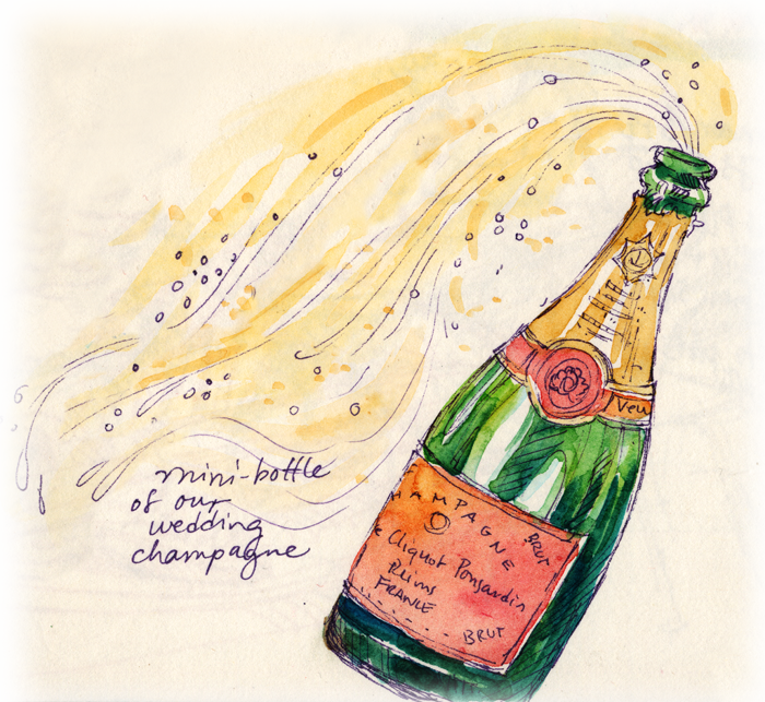 Champagne (700x643), Png Download