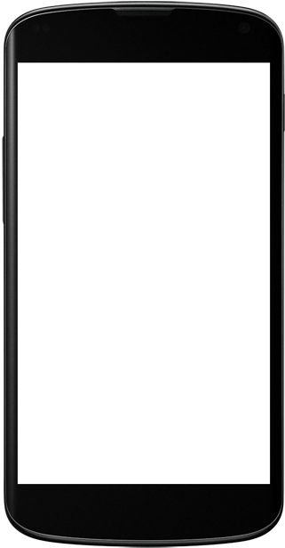 Android Phones Transparent Images Jpg Black And White - Iphone Image Transparent Background (740x740), Png Download
