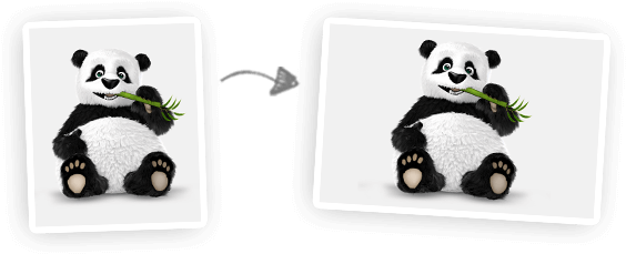 Cut Out Image Detection - Que Son Imagenes Png (582x248), Png Download