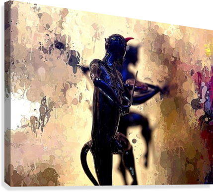 Libera Nos A Malo 004 Canvas Print - Hkg:0004 (429x386), Png Download