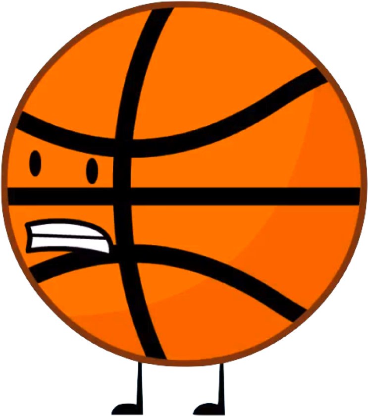 Basketball - Battle For Dream Island Basketball (766x852), Png Download