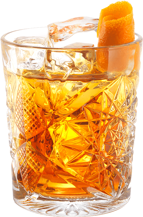 Mezcalian Stallion - Old Fashioned Cocktail Png (850x1200), Png Download