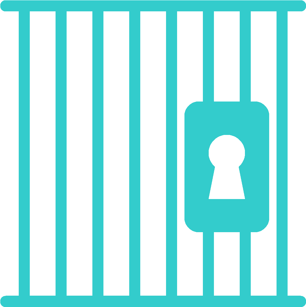Florida Sends 30,000 People To Prison Every Year - Icon (1200x1200), Png Download
