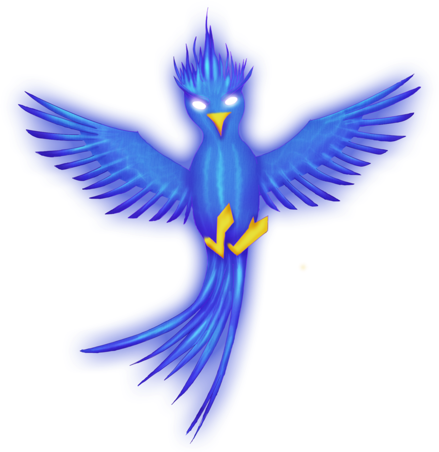 Blue Phoenix Png Graphic Freeuse Library - Blue Phoenix Png (900x938), Png Download