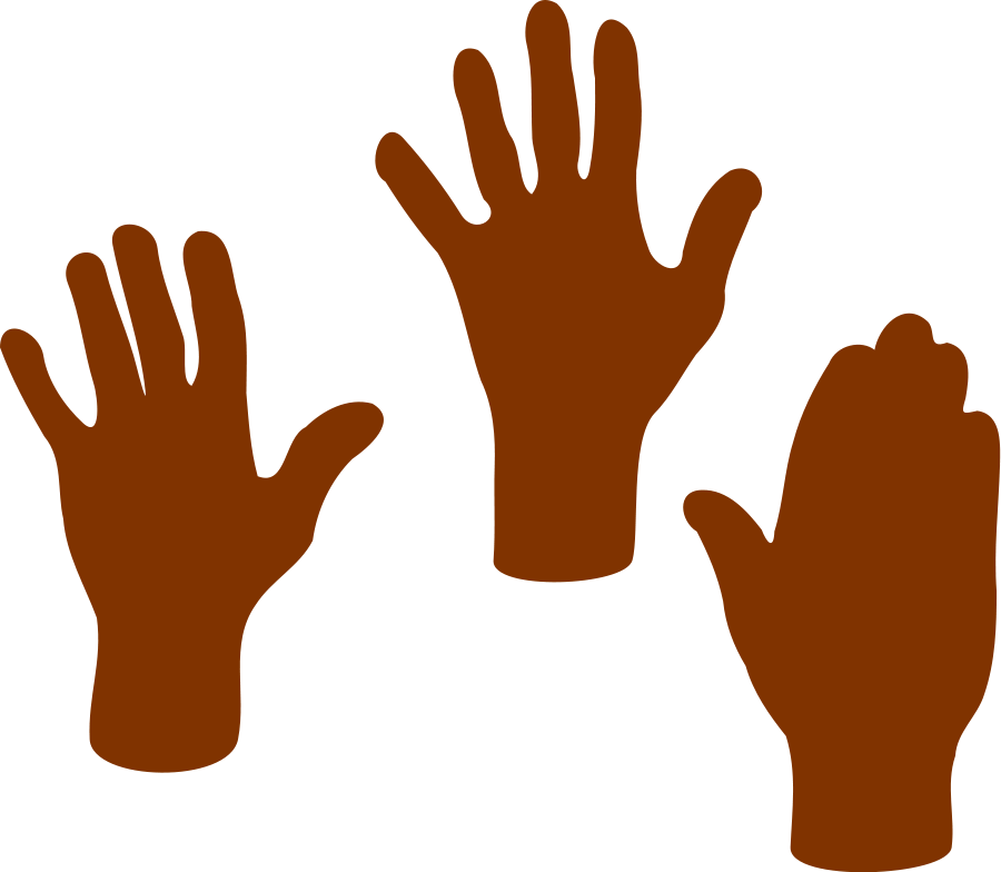 Gallery For Gt Open Praying Hands Clipart - Hand Clip Art (600x523), Png Download