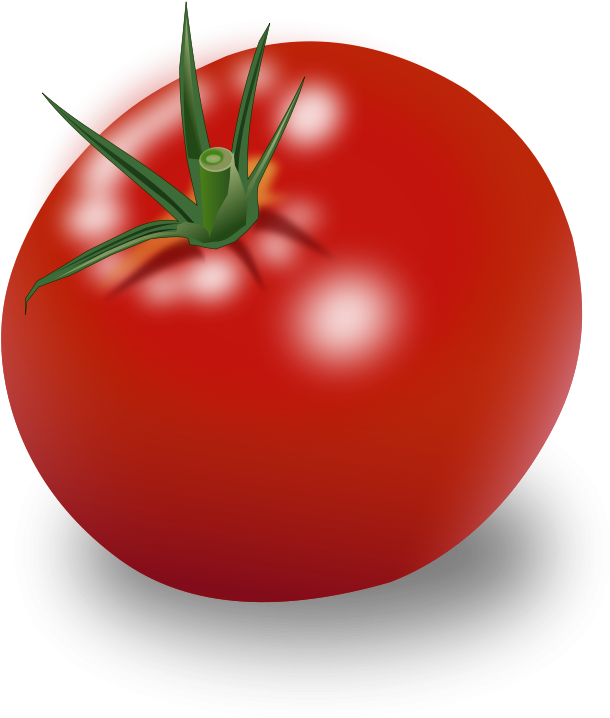 Tomato Vector Free Png - Tomat Png (800x746), Png Download