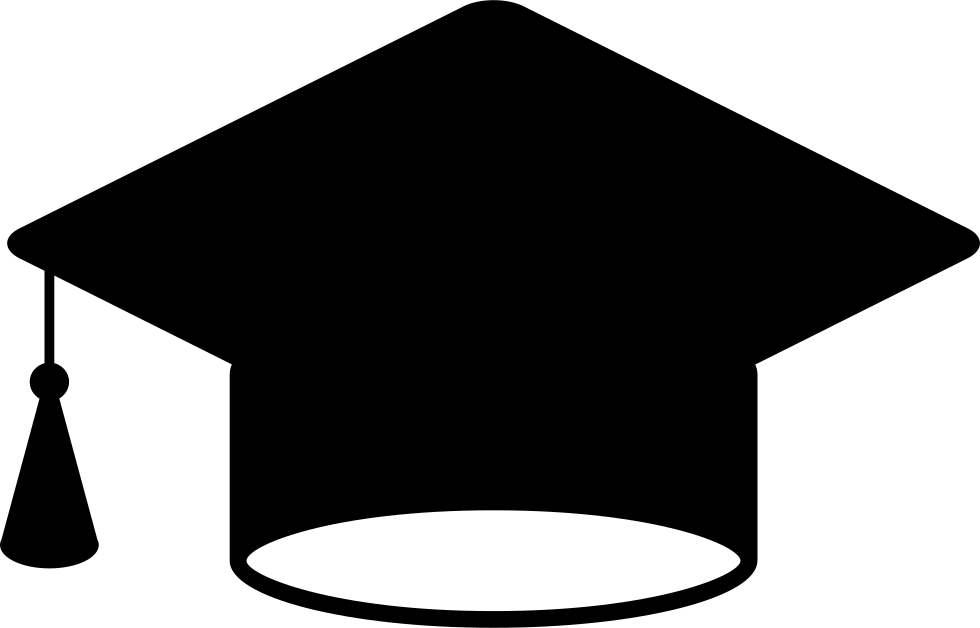 Graduation Hat - - Graduation Hat Svg (980x628), Png Download