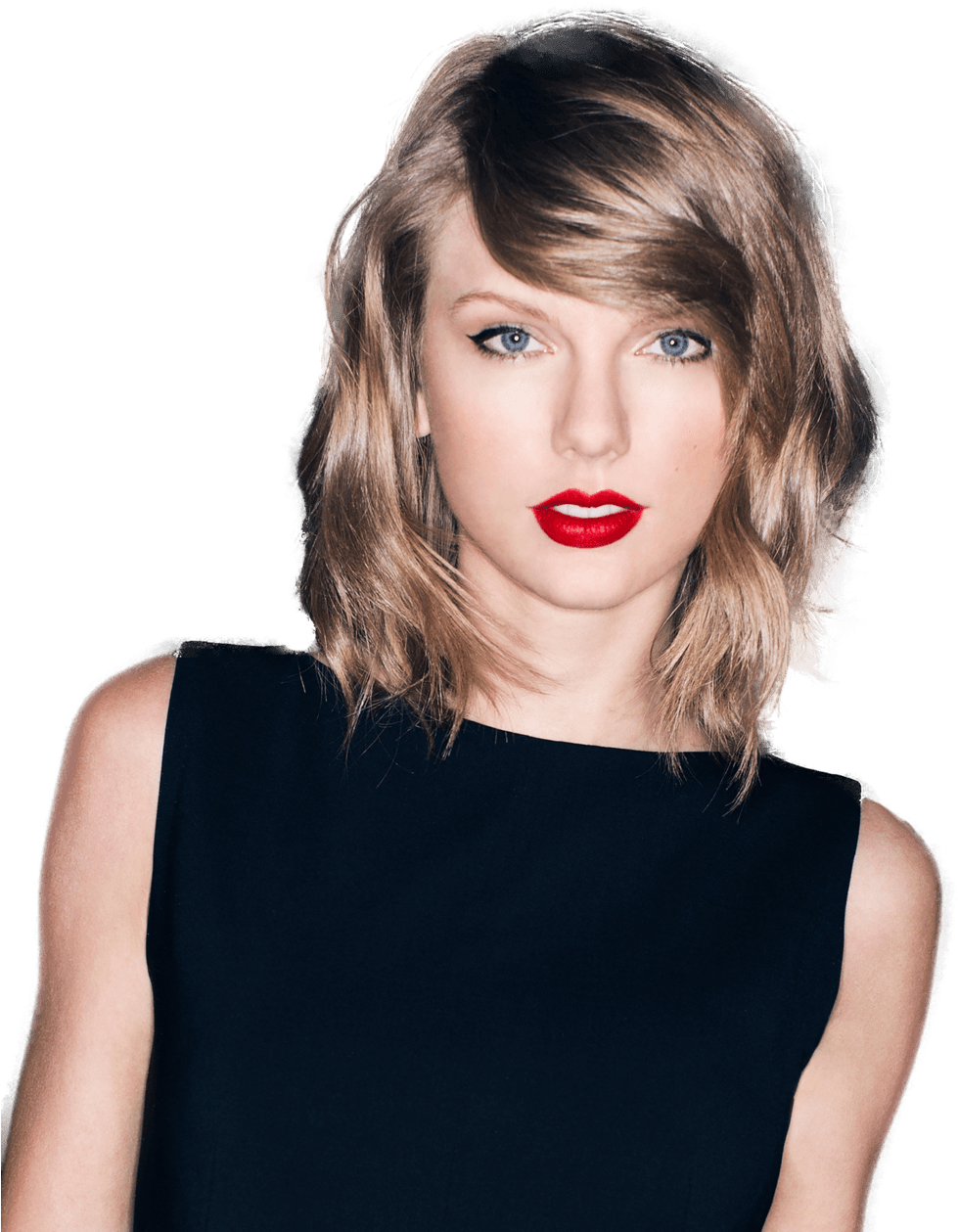 Black Dress Taylor Swift - Taylor Swift Transparent Png (1024x1365), Png Download