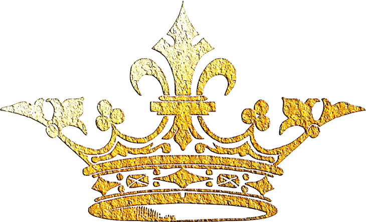 Crown Png Transparent Images Transparent Backgrounds - Flor De Lis Crown (730x442), Png Download